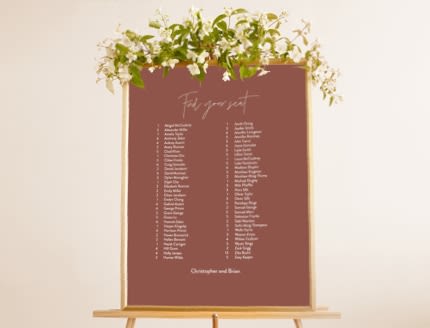 Wedding Seating Charts